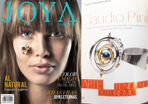 Claudio Pino, JOYA Magazine